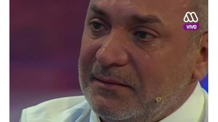 Luis Jara se entrega a sus emociones en medio de "Mucho Gusto"