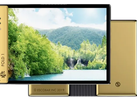 Hermano de Pablo Escobar lanza smartphone plegable que "amenaza" con ser hit de ventas