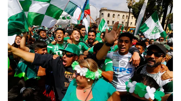 Los hinchas de Santiago Wanderers pidieron justicia en las calles