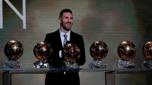 Messi ganó su sexto Balón de Oro