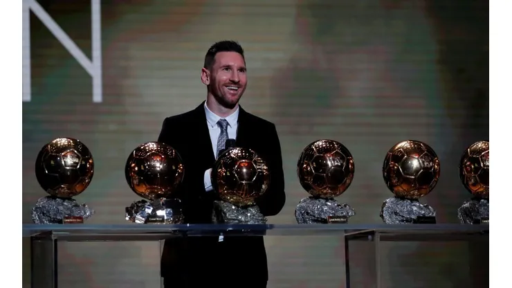 Messi ganó su sexto Balón de Oro