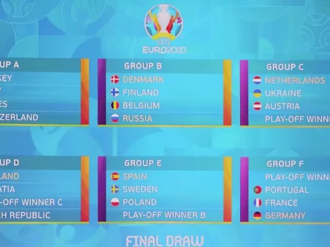 Se sortea la Eurocopa con grupo de la muerte: Alemania, Portugal y Francia