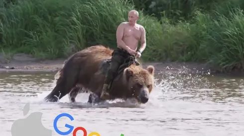 Putin puso en jaque a Google y Apple juntos