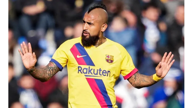 Arturo Vidal ingresó en los últimos minutos de la victoria de Barcelona sobre Borussia Dortmund