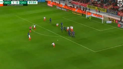 Luis Felipe Gallegos marcó su tercer gol en el presente Torneo de Apertura