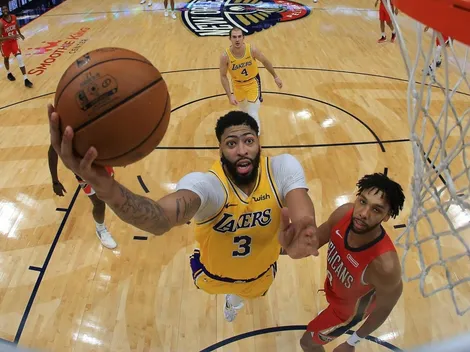 Video | Anthony Davis lleva a los Lakers a su novena victoria consecutiva