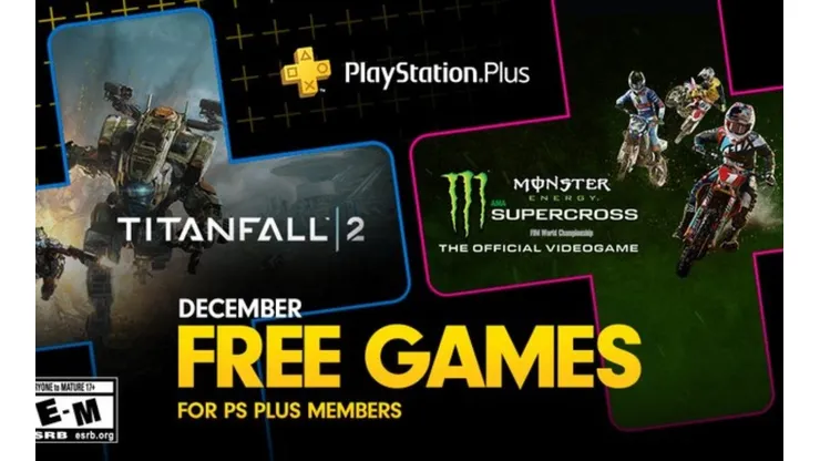 Titanfall 2 y ME Supercross son los juegos gratis de diciembre en PlayStation
