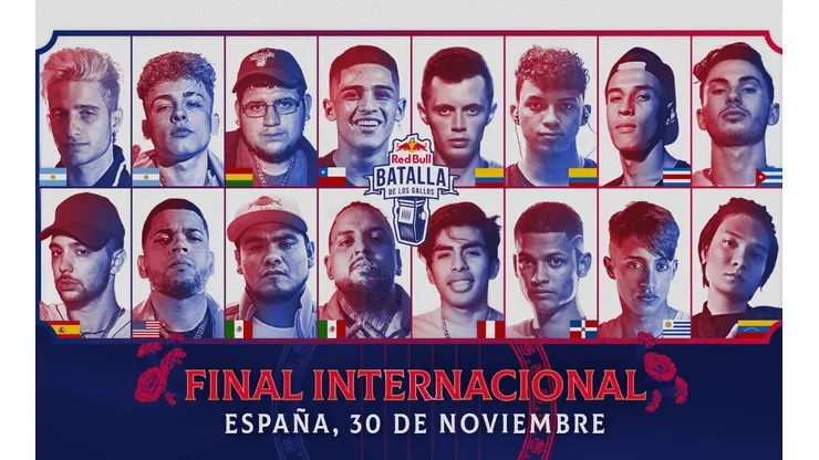 16 MCs serán parte de Red Bull Batalla de los Gallos en Madrid este sábado.