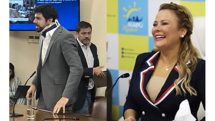 Barriga explicó por qué Lavín Jr. llegó con cuello ortopédico al Congreso