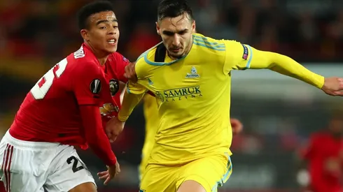 Astana y Manchester United se enfrentan por la Europa League.