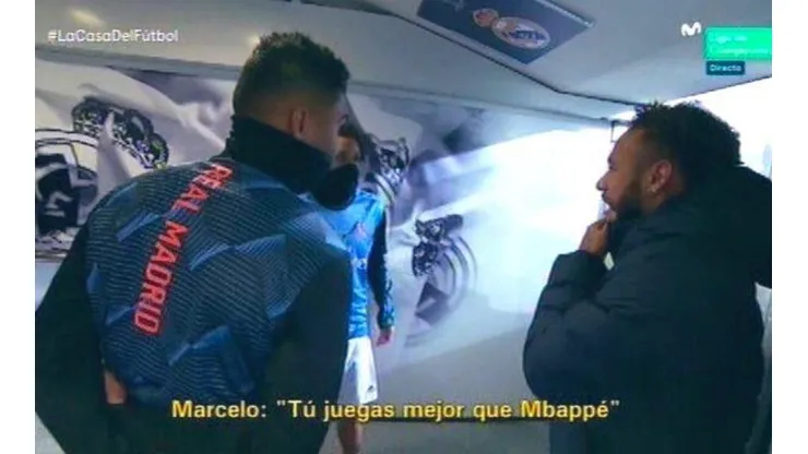Neymar es mejor que Mbappé según Marcelo