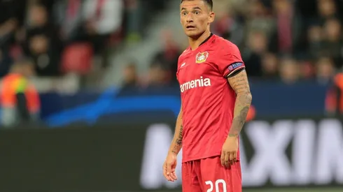 Charles, genio y figura del Leverkusen.