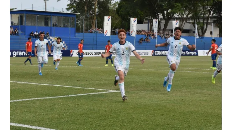 Argentina goleó a Chile.