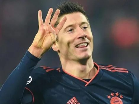 ¡Máquina! Así fueron los 4 goles en 15 minutos de Lewandowsky