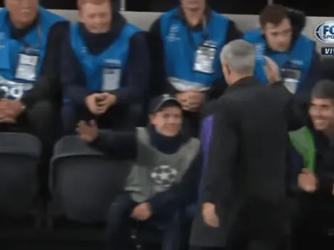 Pelotero crack en el gol del Tottenham de Mourinho