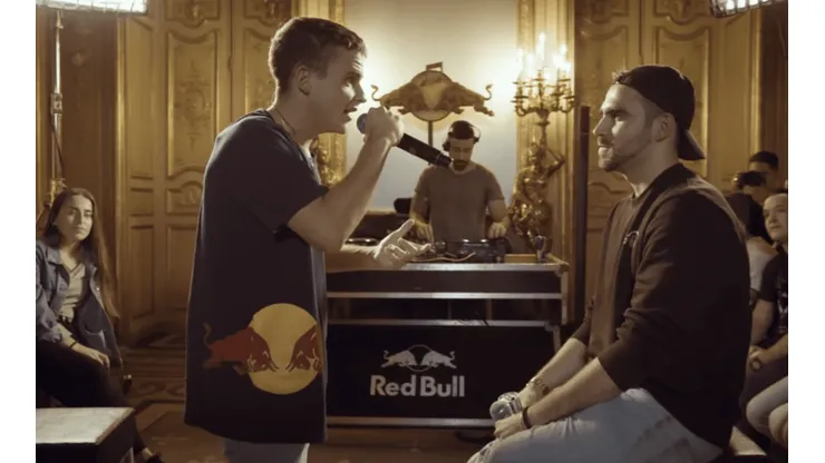 Arkano se prepara para ser jurado de la Final Internacional de Red Bull Batalla de los Gallos.