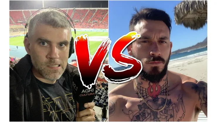 De Tezanos fue fuerte pero al balón contra Pinilla, que se defendió a brazo partido