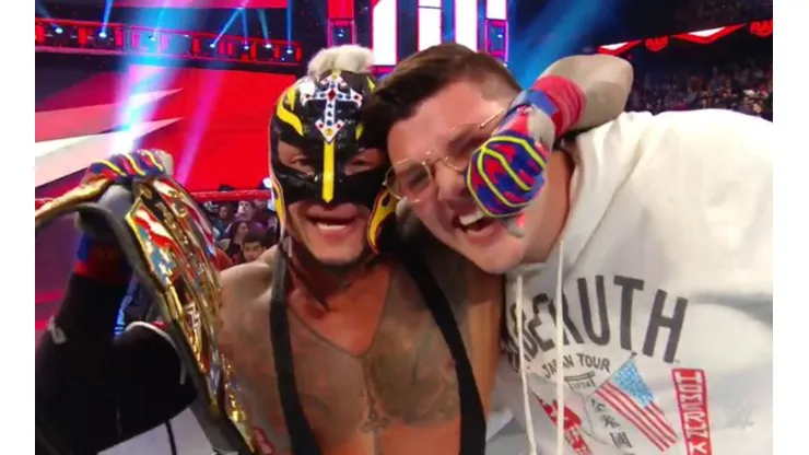 Video | Rey Mysterio vence a AJ Styles y es el nuevo campeón USA