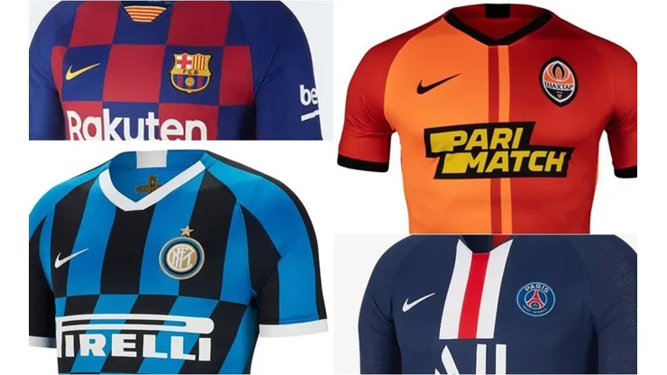 Las camisetas más caras de la Champions.