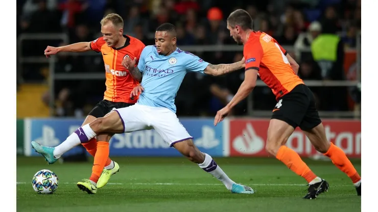 Manchester City y Shakhtar Donetsk se enfrentan por el Grupo C de la Champions League.