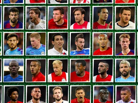 UEFA presenta a las 50 estrellas para estar en el equipo del año