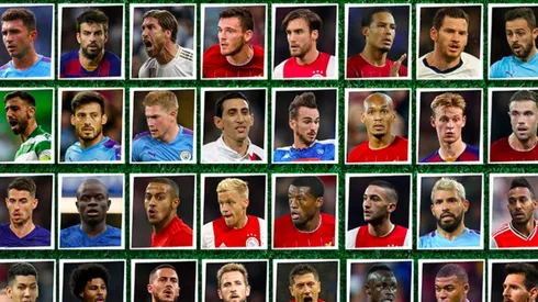 UEFA presenta a las 50 estrellas que compiten para estar en el equipo del año