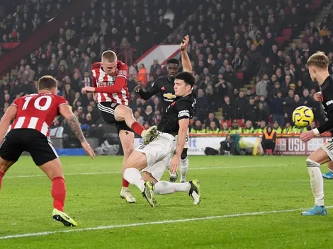 Agónico empate del Sheffield y Manchester United