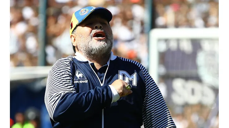 Diego Maradona confía en seguir al mando de Gimnasia a fin de año: "Seguro que me quedo"