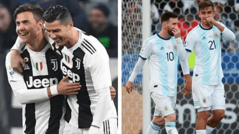 Dybala cuenta como es ser compañero de CR7 y Messi al mismo tiempo