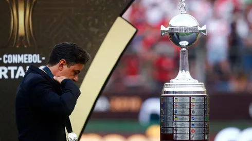Gallardo sólo pudo mirar esta vez la Copa.