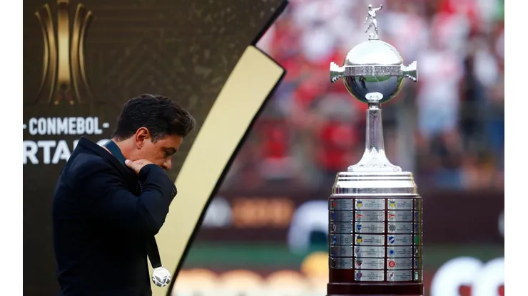 Gallardo sólo pudo mirar esta vez la Copa.