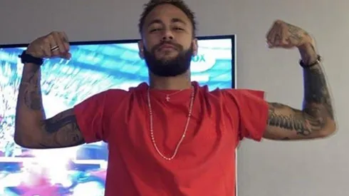 Neymar enloquece con el triunfo del Fla