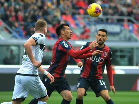 Bologna de Medel rescata un agónico empate ante el Parma