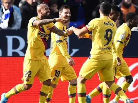 Arturo Vidal le da triunfo y oxígeno a Ernesto Valverde