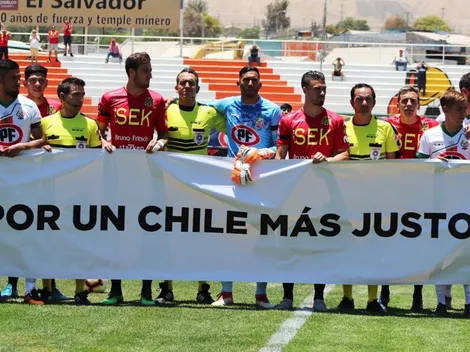 Cobresal le gana a Unión Española y por fin el fútbol chileno pudo terminar un partido
