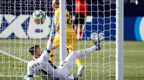 El gol de Arturo Vidal para darle el triunfo al Barcelona