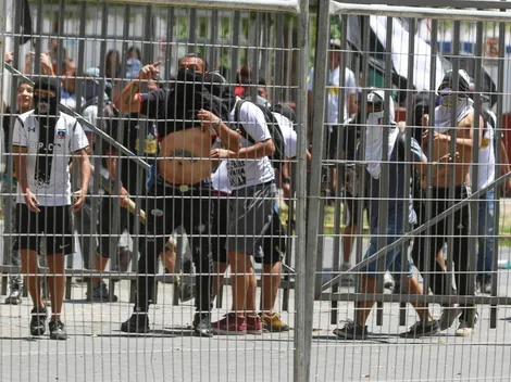 Fotos | Los disturbios de barristas de Colo Colo en La Florida