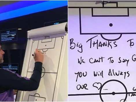 La emotiva última pizarra de Pochettino en Tottenham: "No podemos despedirnos"