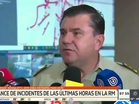 General compara actuar de Carabineros con quimioterapia
