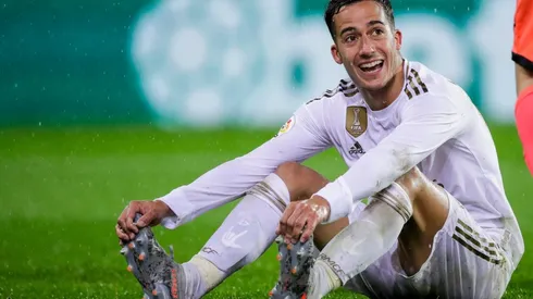 Lucas Vázquez se fracturó en el gimnasio.