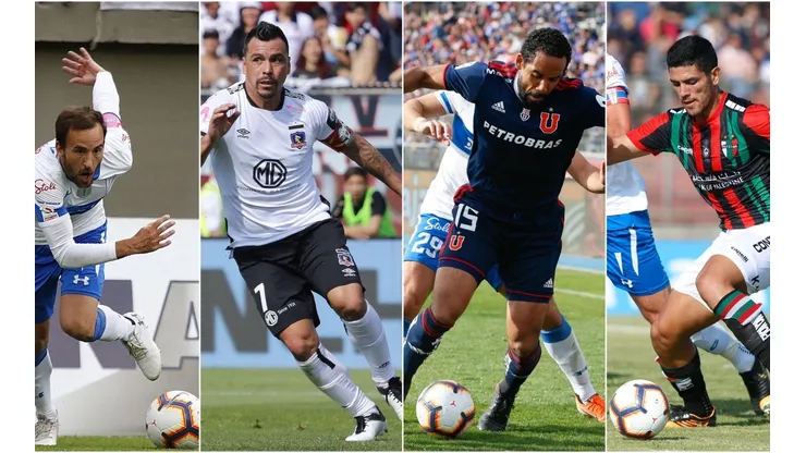 La UC, Colo Colo, la U y Palestino apuestan a ser animadores en el último mes de la temporada