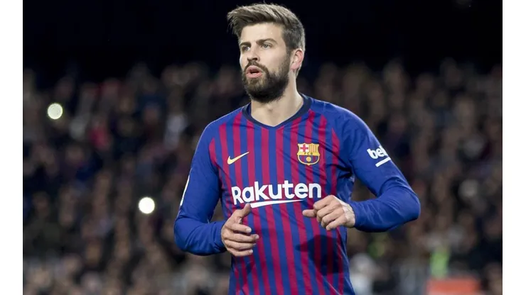 Piqué, sólo azulgrana.