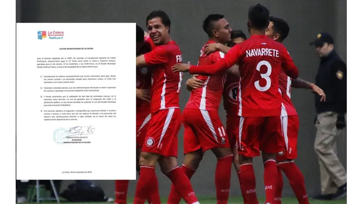 ¿Y ahora qué? Muni de La Calera no facilita el estadio