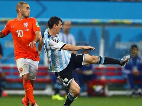 El holandés Sneijder asegura que pudo estar al nivel de Messi y CR7