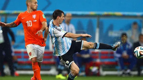 El holandés Sneijder asegura que pudo estar al nivel de Messi y CR7