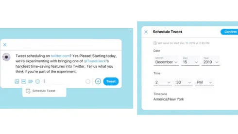 Twitter te dejará programar los tuits desde la app y web