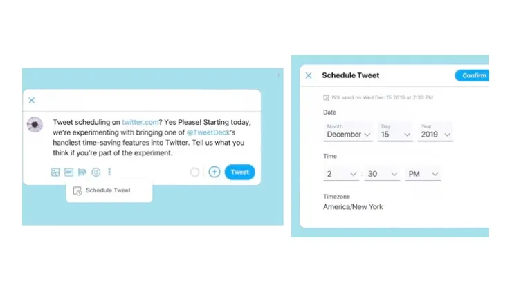 Twitter te dejará programar los tuits desde la app y web