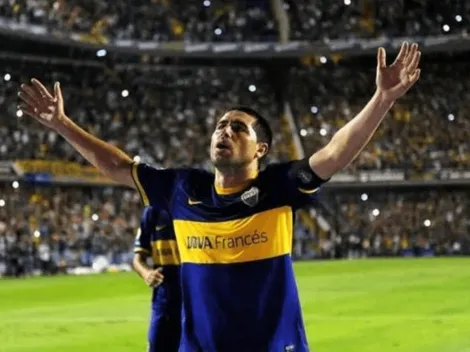 Riquelme posterga su despedida y avisa: "Quiero que juegue Messi con mi hijo"
