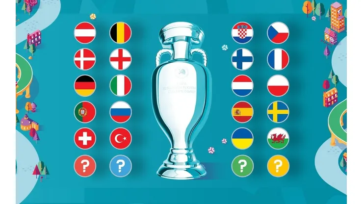 Los clasificados a la Eurocopa.