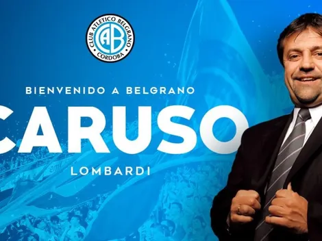 Caruso Lombardi es el nuevo DT de Belgrano